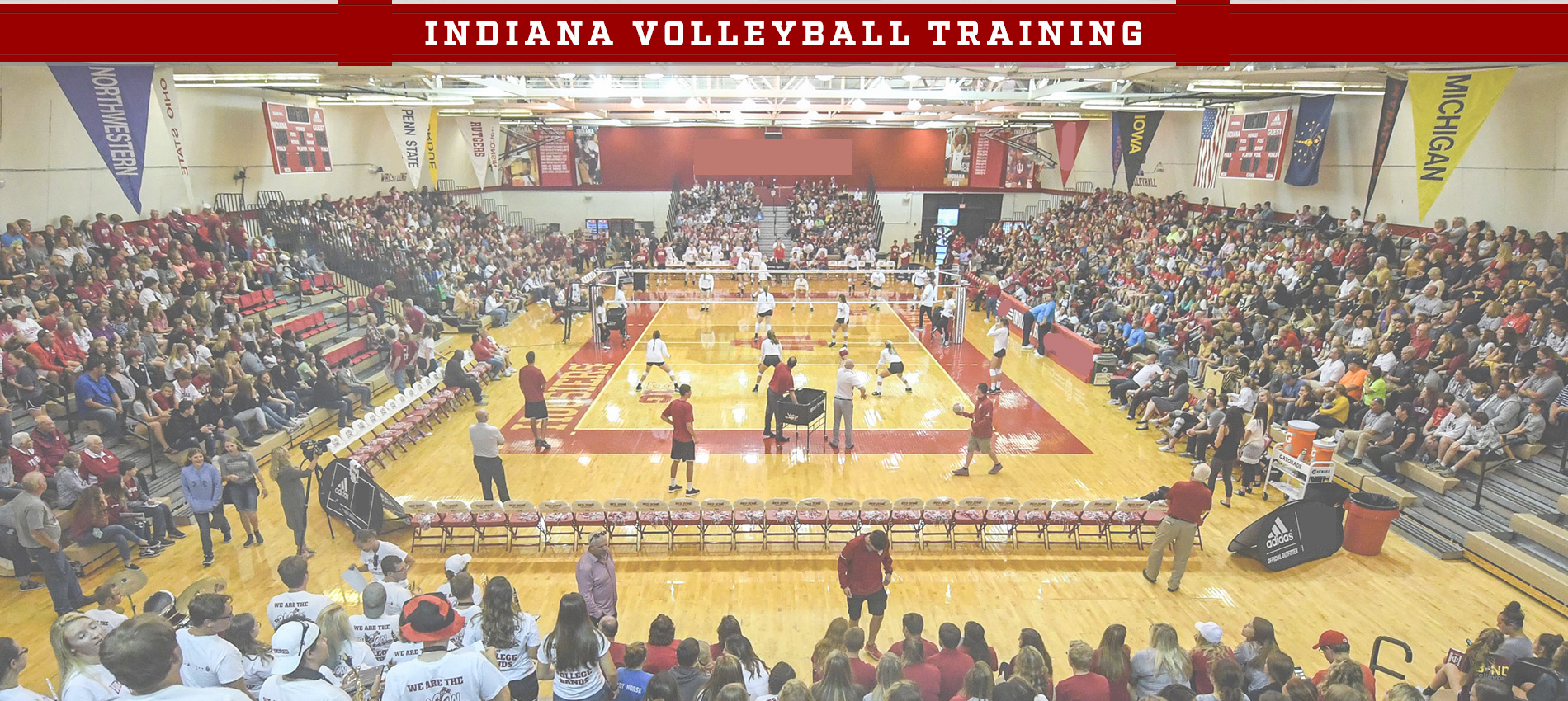 Indiana Volleyball Training at Indiana University Blooming, IN