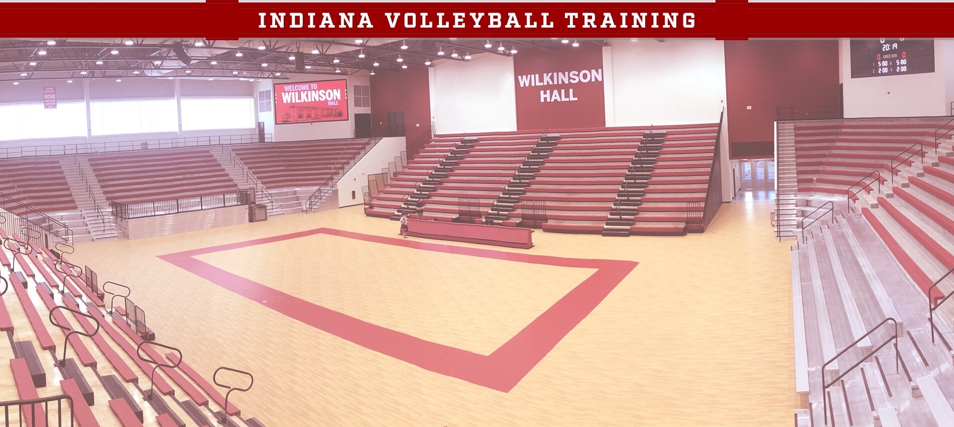 Indiana Volleyball Training at Indiana University Blooming, IN